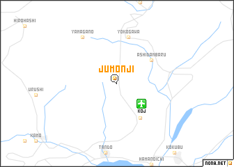 map of Jūmonji