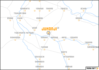 map of Jūmonji