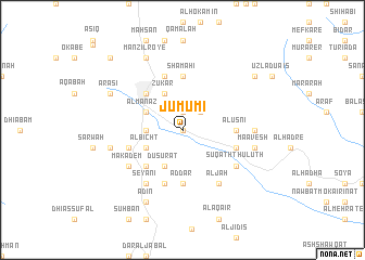 map of Jumūmī