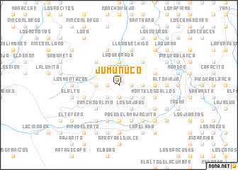 map of Jumunuco