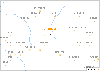 map of Jumwa