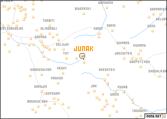 map of Jūnak
