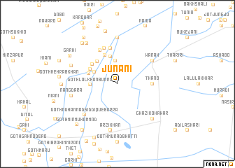 map of Junāni