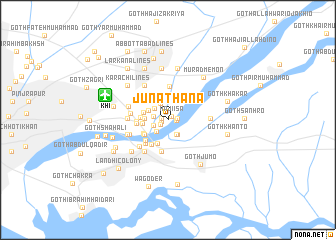 map of Jūna Thāna