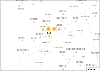 map of Juncais