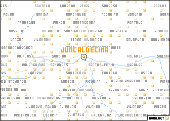 map of Juncal de Cima