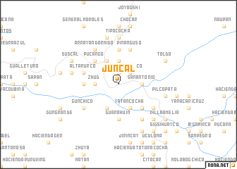 map of Juncal