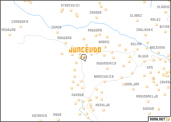 map of Junčev Do