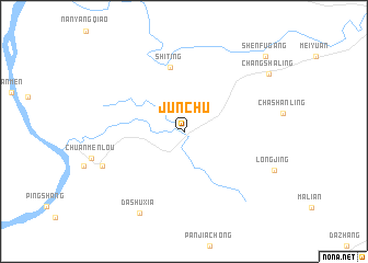 map of Junchu