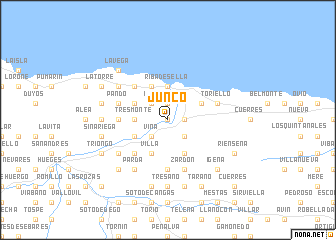 map of Junco