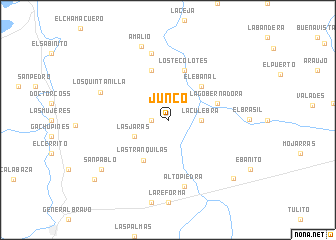 map of Junco