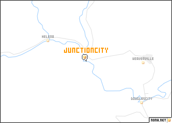 map of Junction City