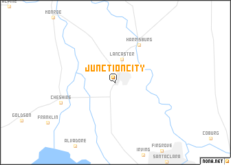 map of Junction City