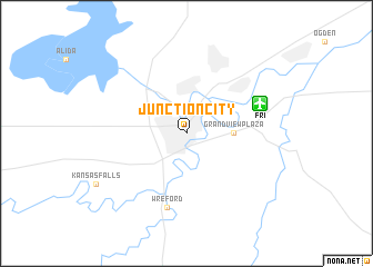 map of Junction City