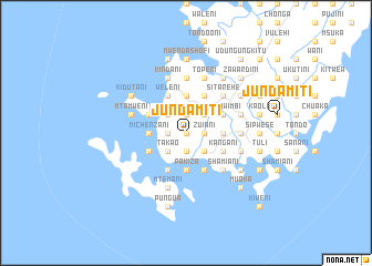 map of Jundamiti