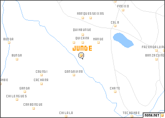 map of Junde