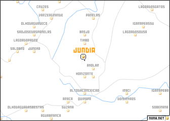 map of Jundiá