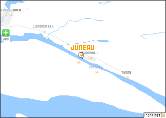 map of Juneau