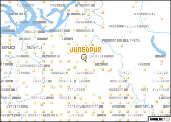 map of Junedpur