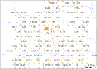 map of June