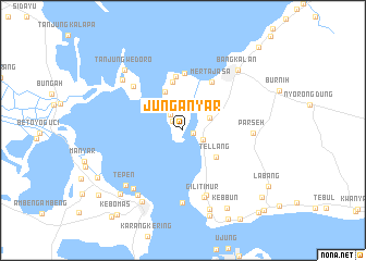 map of Junganyar