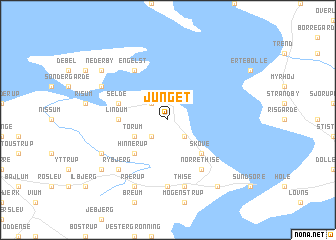 map of Junget