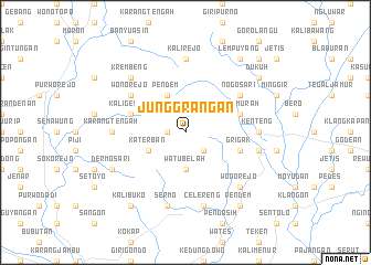 map of Junggrangan