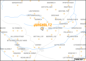 map of Jungholtz