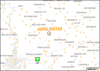 map of Junglinster