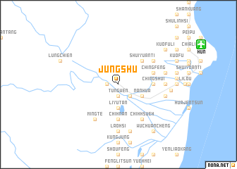 map of Jung-shu