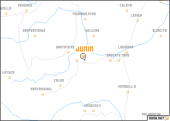 map of Junín