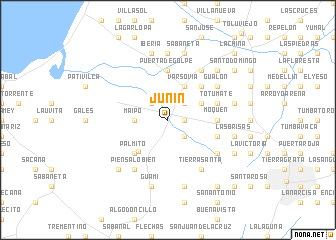 map of Junín