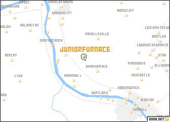 map of Junior Furnace