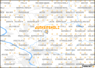 map of Junkersholz