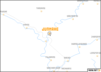 map of Junmahe