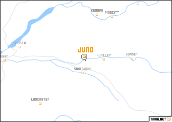 map of Juno