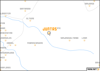 map of Juntas