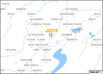 map of Junta