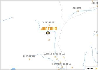 map of Juntuma