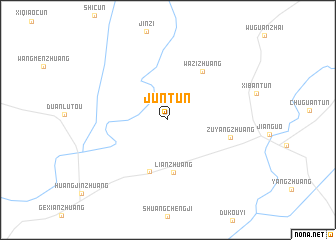 map of Juntun