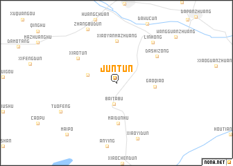 map of Juntun