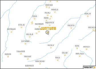 map of Juntura