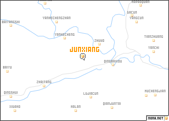 map of Junxiang