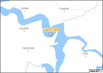 map of Junxian