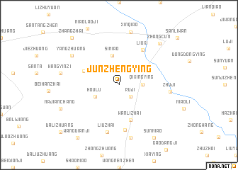 map of Junzhengying