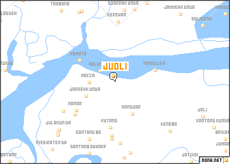 map of Juoli