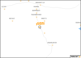 map of Juoni