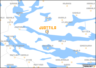 map of Juottila