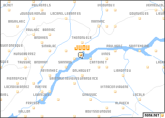 map of Juou