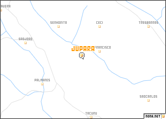 map of Jupará